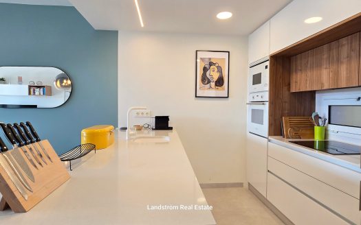 Modern south facing ground floor, 2 bedrooms 2 bathrooms, large terrace. El-Raso