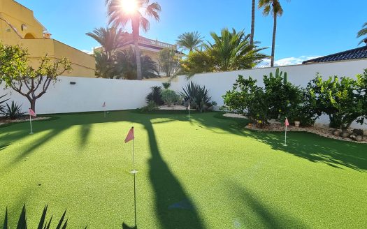 Stunning 4 bedroom detached beach side villa in Playa Flamenca.