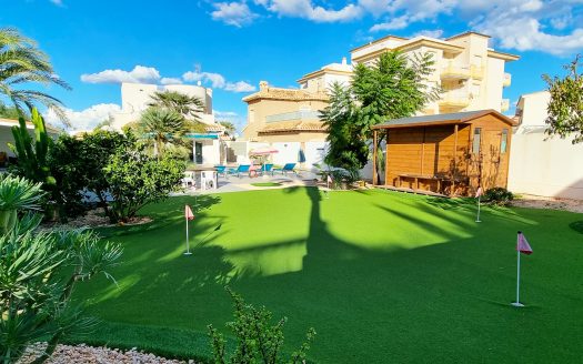 Stunning 4 bedroom detached beach side villa in Playa Flamenca.