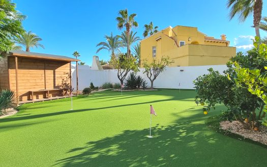 Stunning 4 bedroom detached beach side villa in Playa Flamenca.